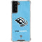 NHL Utah Mammoth Distressed Blue Galaxy S21 FE Clear Case